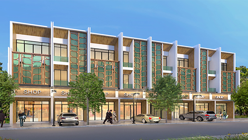 The Botanic City Urban Living Property Shop House - ORKIDE Real Estate Developer Phnom Penh Cambodia